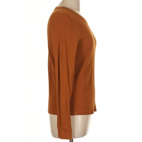 Mate The Label Organic Cotton Thermal Long Sleeve Tee Shirt Size Large - Picture 3 of 6